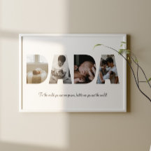 Dada Photo Collage Poster