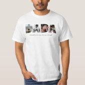 Dada Photo Collage Shirt voor Vaderdag (Voorkant)
