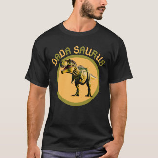 Dada Saurus - Papa Dinosaurus Grappig Cadeau voor  T-shirt