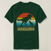 Dada Saurus T Rex Dinosaur DadaSaurus Funny Father T-shirt (Design voorkant)