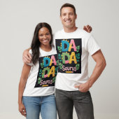 DADA SAURUS T-shirt – De ultieme dinosaurusvader (Unisex)