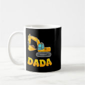 Dada The Birthday Boy Excavator Construction Famil Koffiemok (Links)