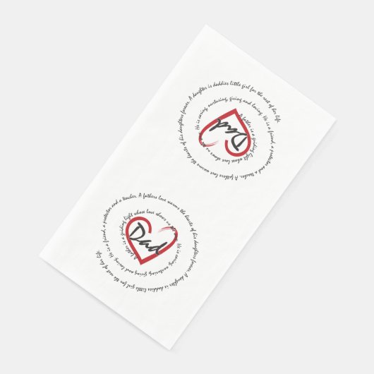 Dada - Vaderdag Servet (Hoek)