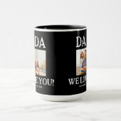 Dada Vaderdag Verjaardag Gepersonaliseerd op maat Mok (Midden)