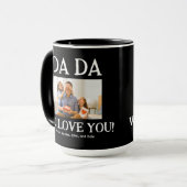 Dada Vaderdag Verjaardag Gepersonaliseerd op maat Mok (Voorkant links)