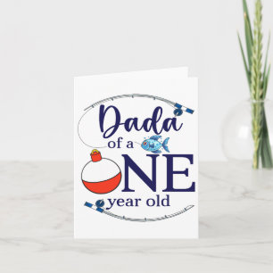 Dada van de Big One Vist de eerste verjaardag van Kaart