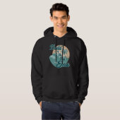Dada van de Big One Wave Surven 1e verjaardag Boy Hoodie (Voorkant volledig)