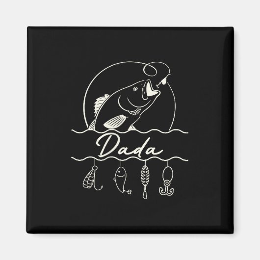 Dada van de grote één vissen o-fish-ally 1e magneet (Voorkant)