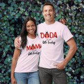 Dada van de Little Lovebug verjaardagsshirt T-shirt
