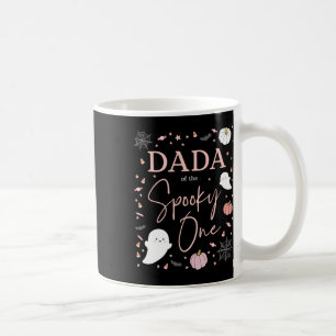 Dada van de Spooky One Girl Eerste Verjaardag Roze Koffiemok