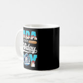 Dada van de verjaardagsbal baseball ijs druppel koffiemok (Voorkant links)