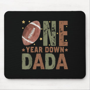 Dada van het 1 jaar oude Football 1e jaar Down Bir Muismat
