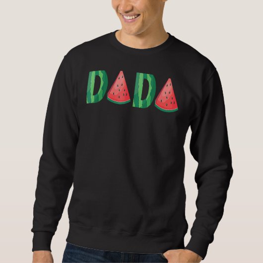 Dada Watermeloen Zomer Fruit Gift Grote Vader's Trui (Voorkant)