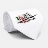 DADA White Stropdas (Opgerold)