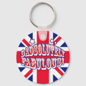 DadAbsoluut Fabulous Sleutelhanger (Voorkant)