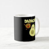 Dadacado avocado 1e pap papa vader dada koffiemok (Voorkant rechts)