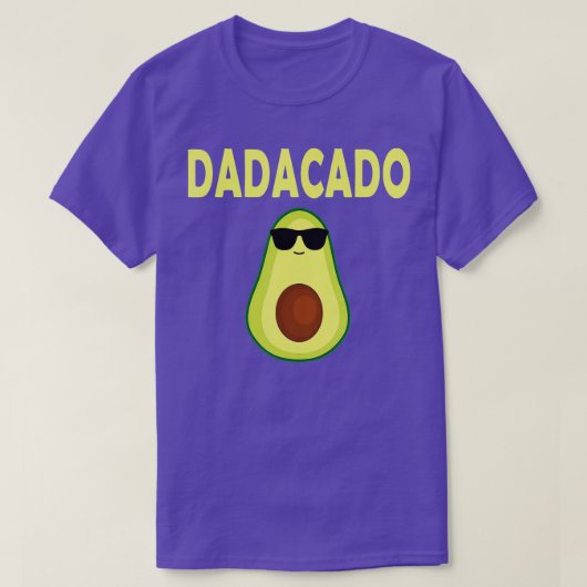 Dadacado Funny Avocado Dad Vaderdag Mannen T-shirt (Design voorkant)