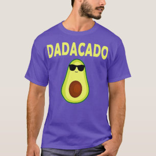 Dadacado Funny Avocado Dad Vaderdag Mannen T-shirt