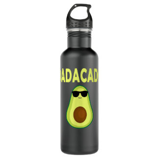 Dadacado Funny Avocado Dad Vaderdag Mannen Waterfles