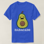 Dadacado Matching Mannen Avocado for Father T-shirt (Design voorkant)