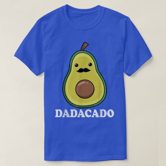 Dadacado Matching Mannen Avocado for Father T-shirt (Design voorkant)