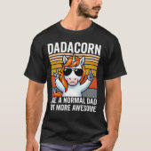 DADACORN Als een gewone vader maar dan awesome T-shirt (Voorkant)