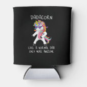 Dadacorn Als Een Vader Maar Dan Veel Icooler Floss Blikjeskoeler (Voorkant)