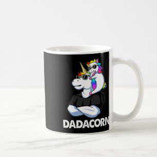 Dadacorn - Eenhoorn vader en Byby grappig Koffiemok