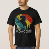 dadacorn grappig cadeau voor vaders dag t-shirt (Voorkant)