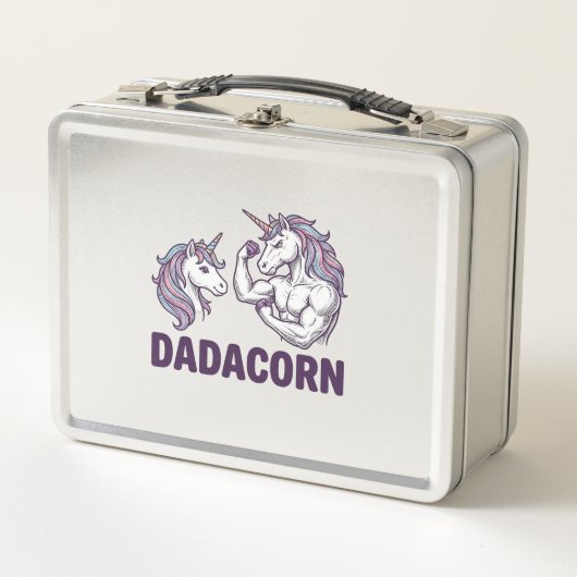 Dadacorn Grappige Eenhoorn Vader Vector T-shirt On (Voorkant)
