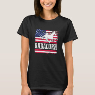 Dadacorn Magische Regenboog Eenhoorn & Paard Fami T-shirt