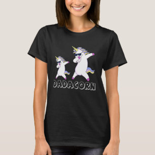 Dadacorn - Magische Regenboog Eenhoorn Paard Famil T-shirt