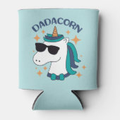 Dadacorn met zonnebril blikjeskoeler (Voorkant)