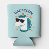 Dadacorn met zonnebril blikjeskoeler (Achterkant)