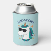 Dadacorn met zonnebril blikjeskoeler (Blikje Achterkant)