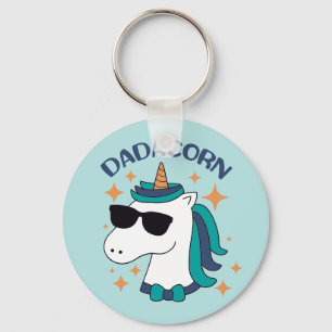 Dadacorn met zonnebril sleutelhanger