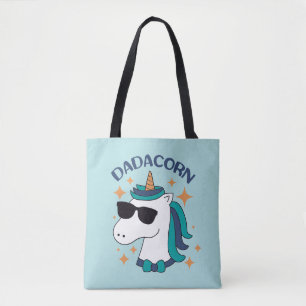 Dadacorn met zonnebril tote bag