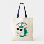 Dadacorn met zonnebril tote bag (Achterkant)