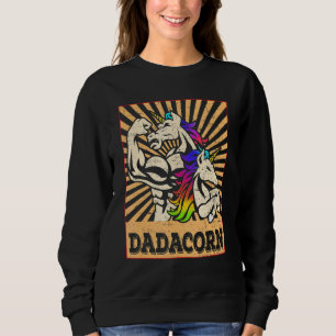 Dadacorn Unicorn Pap van de 'Birthday Girl Princes Trui