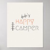 dada's gelukkige kampeerder. Poster & Prints (Voorkant)