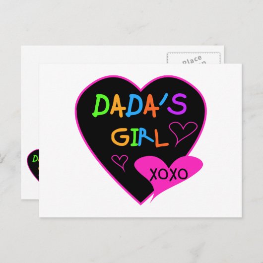 Dada's Girl T-Shirt, Mok, Button, Magnet, Meer Briefkaart (Voorkant / Achterkant)