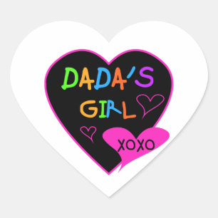 Dada's Girl T-Shirt, Mok, Button, Magnet, Meer Hart Sticker