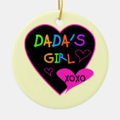 Dada's Girl T-Shirt, Mok, Button, Magnet, Meer Keramisch Ornament (Voorkant)