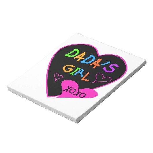 Dada's Girl T-Shirt, Mok, Button, Magnet, Meer Notitieblok (Linkerzijde)