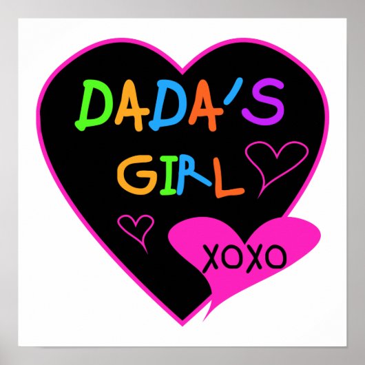 Dada's Girl T-Shirt, Mok, Button, Magnet, Meer Poster (Voorkant)