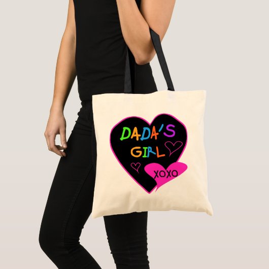Dada's Girl T-Shirt, Mok, Button, Magnet, Meer Tote Bag (Voorkant (product))