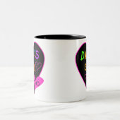 Dada's Girl T-Shirt, Mok, Button, Magnet, Meer Tweekleurige Koffiemok (Center)