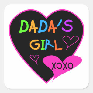 Dada's Girl T-Shirt, Mok, Button, Magnet, Meer Vierkante Sticker