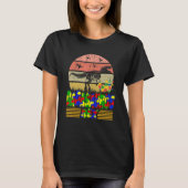 Dadasaurus Daddy Rex Autisme Bewustzijn Cool Dad F T-shirt (Voorkant)