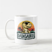 Dadasaurus Dinosaur Dad Dada Saurus Vaderdag Koffiemok (Links)